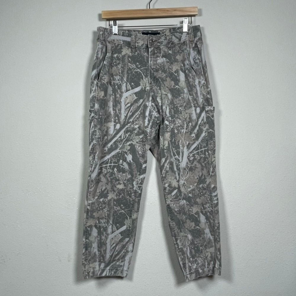Abercrombie & Fitch Athletic Loose Camo Pants Mens 31x30 Carpenter Y2K Gorpcore